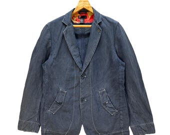 Chaqueta de trabajo de mezcla de lino DIESEL - Talla L para hombre