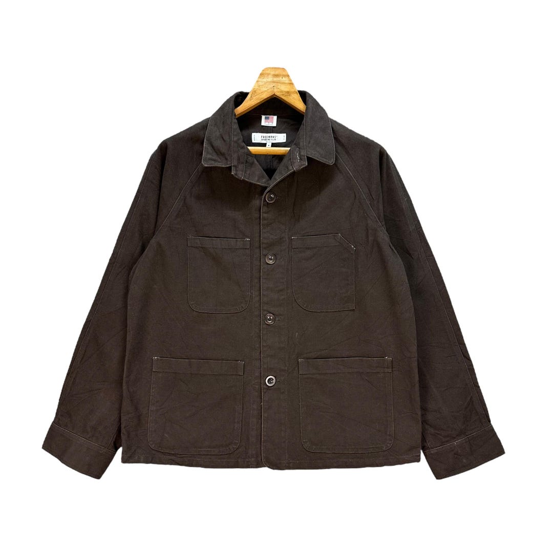 Vintage 90s FREEMANS SPORTING CLUB Workwear Chore Jacket (size M) - Etsy