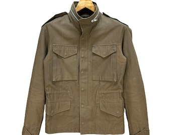 Chaqueta con capucha vintage LAD MUSICIAN de 4 bolsillos, talla 42, fabricada en Japón.