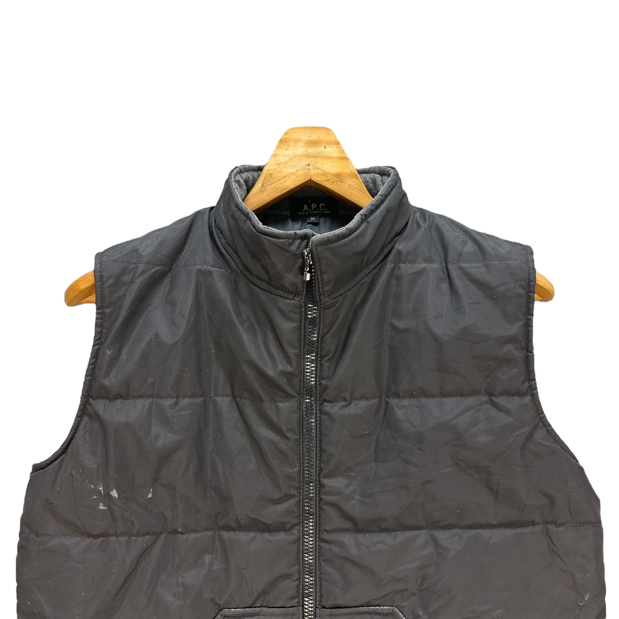 Vintage A.P.C. Puffer Vest: Made in France, Size M - Etsy 日本