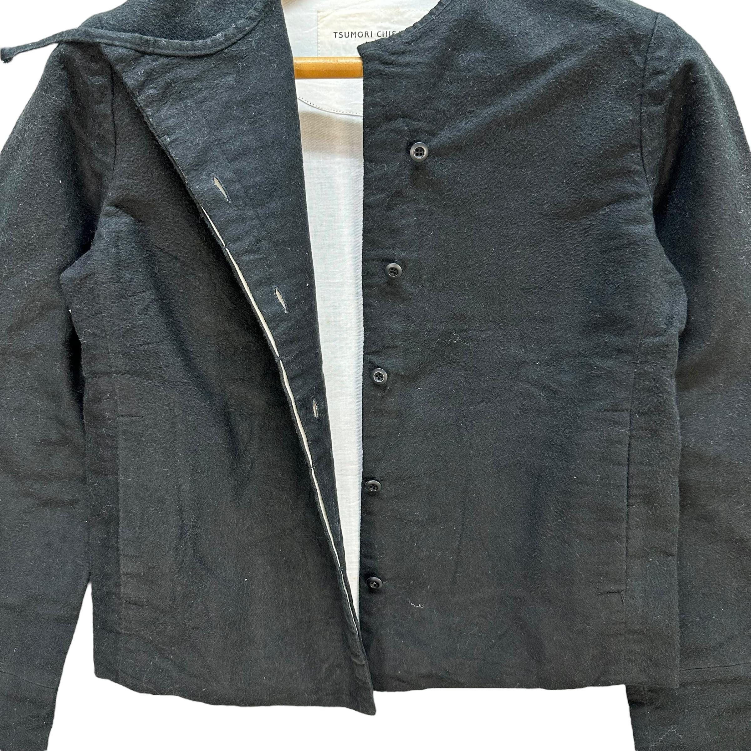 Vintage TSUMORI CHISATO Asymmetrical Cropped Jacket - Avant Garde 