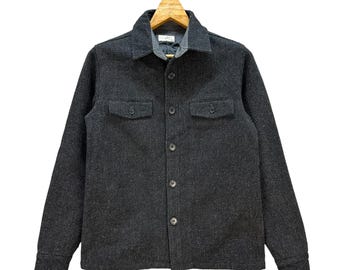 ヴィンテージ SIXE ウールブレンド フランネルジャケット - 日本製 - サイズ 46