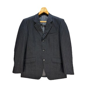 【USED】Kapital 麻 ジャケット サイズ0 Vintage Japanese Brand KAPITALIST Striped Casual Jacket Size