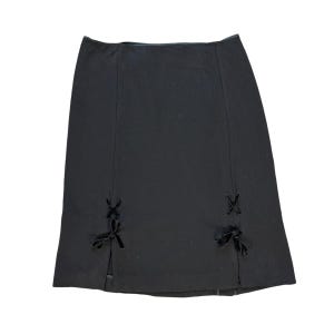 PRADA （vintage 80〜90's）ブラック タイトスカート 42 PRADA （vintage 80〜90's）ブラック タイトスカート 42 PRADA