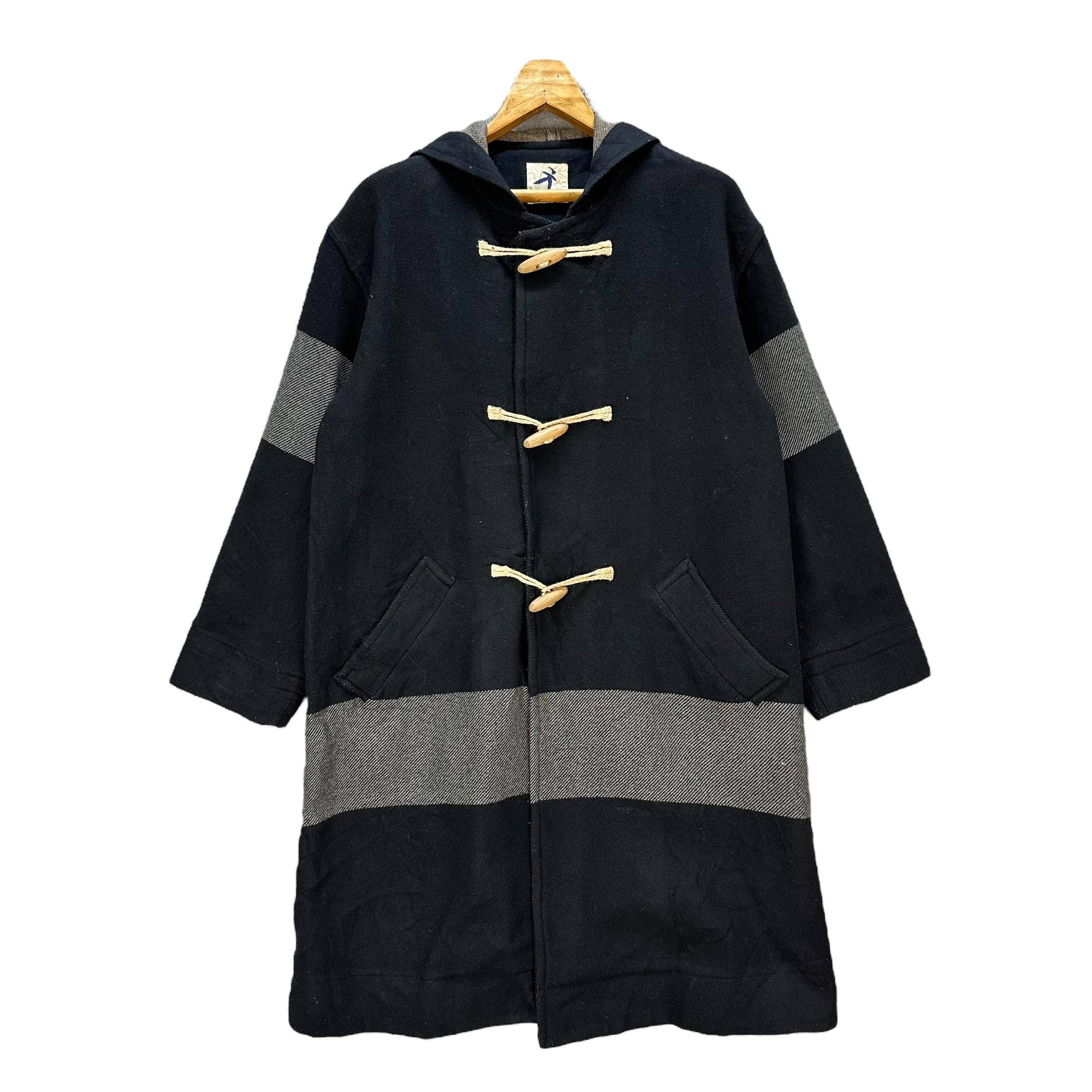 HAI SPORTING GEAR 90s ダッフルコート ヴィンテージ イッセイミヤケ HAI SPORTING GEAR 日本製 ウール