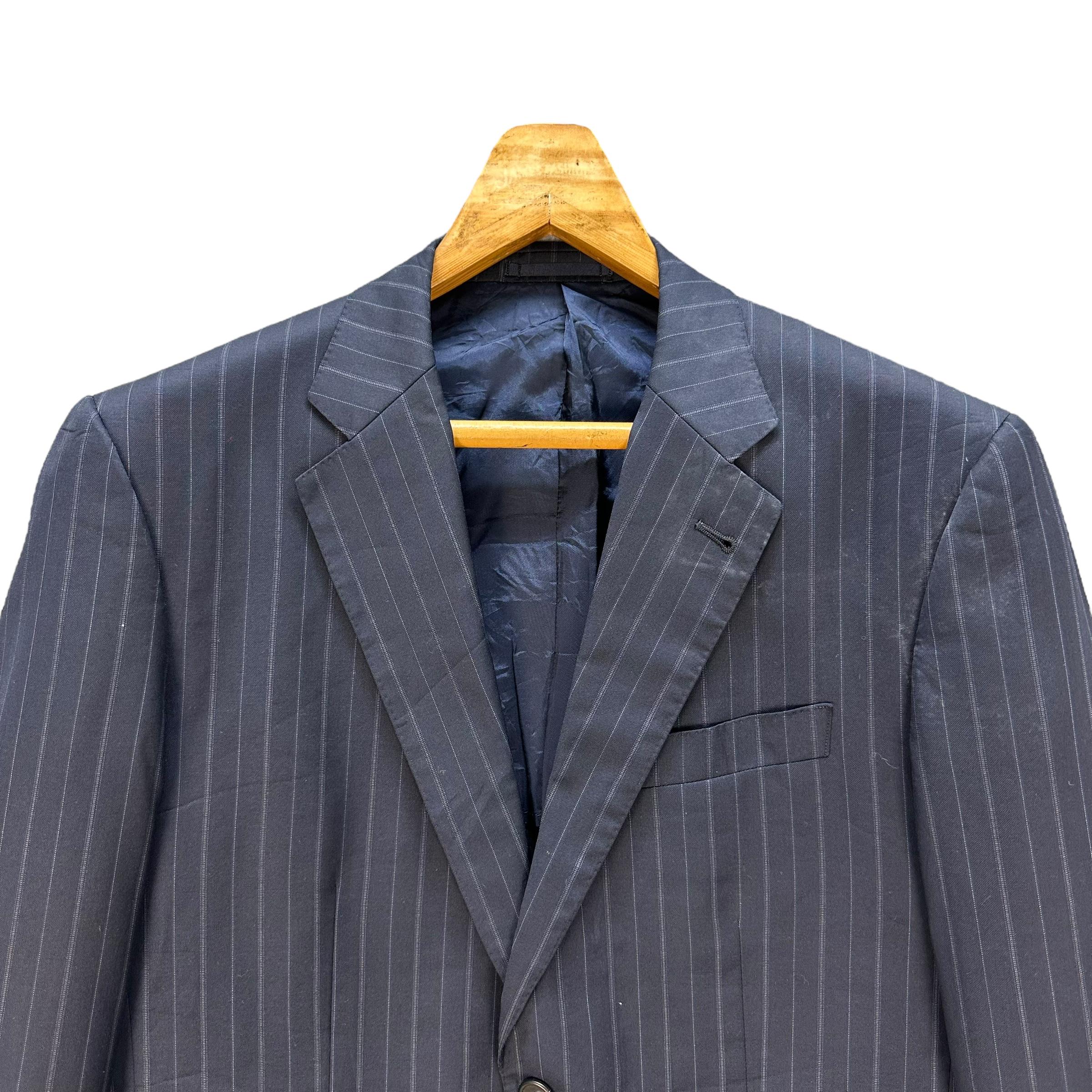 Paul Smith Loro Piana Wool Striped Suit Jacket - Size XL - Etsy