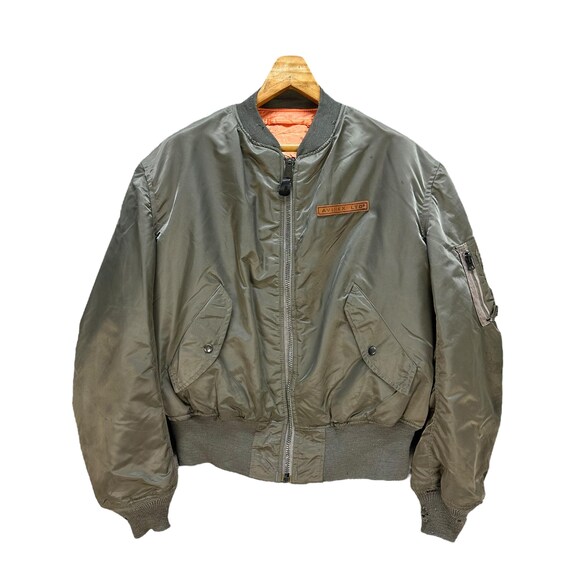 Vintage 90's AVIREX Made in Usa Ma-1 Bomber Jacket Size XL