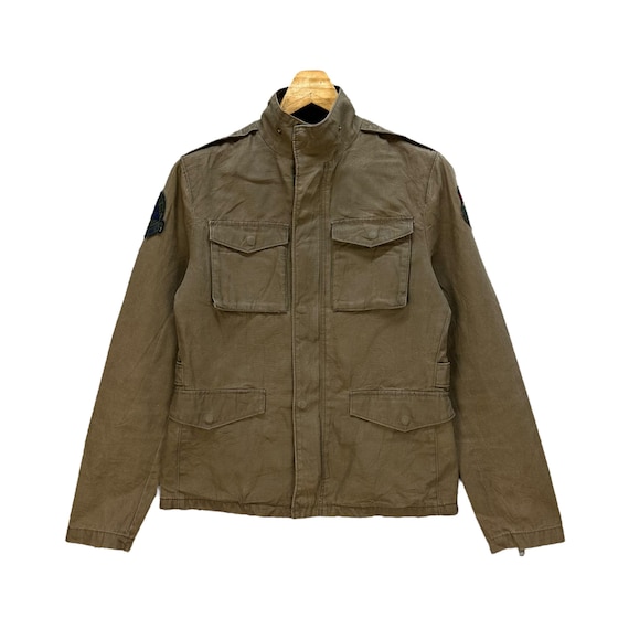Vintage 291295=HOMME World Wide Free Style Service Chore Jacket 