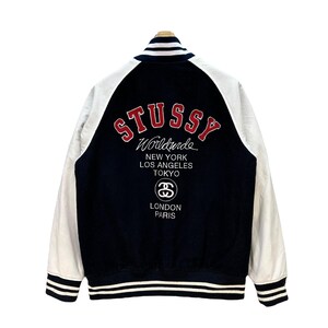 Vintage Stussy Varsity Jacket - Etsy