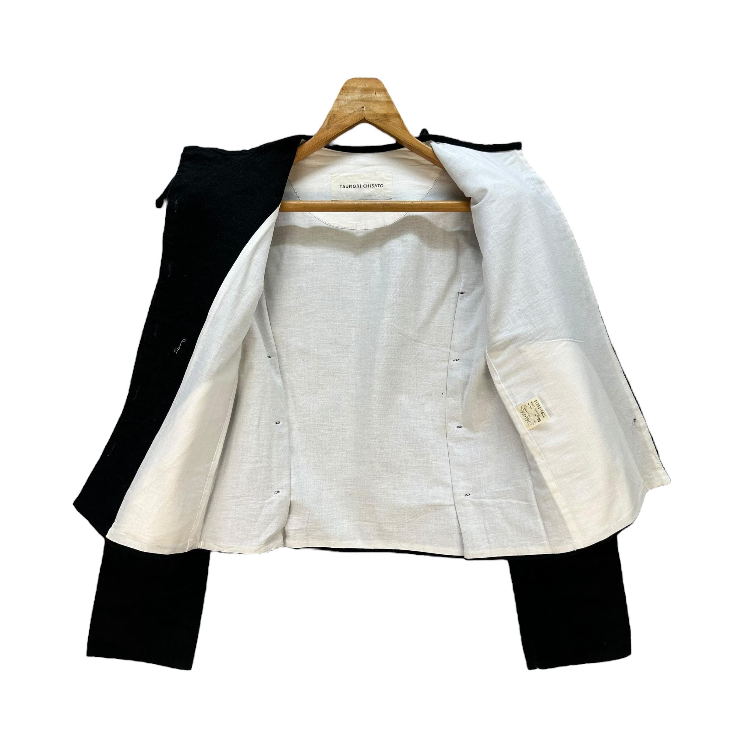 Vintage TSUMORI CHISATO Asymmetrical Cropped Jacket - Avant Garde 