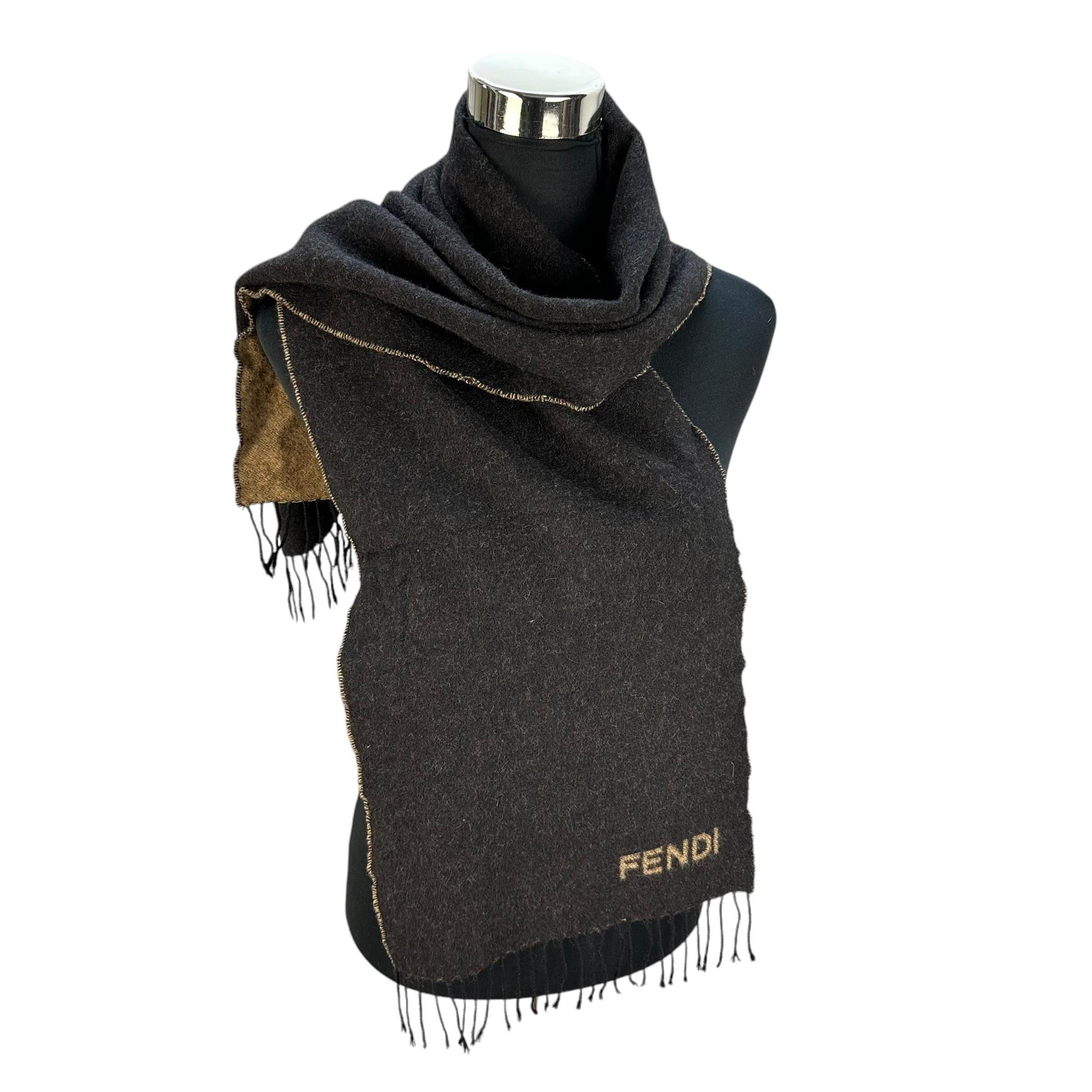 Fendi Muffler - Etsy UK