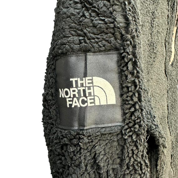 Vintage North Face Nanamica Fleece Jacket: Deep Pile Turtleneck, Men's M View 4