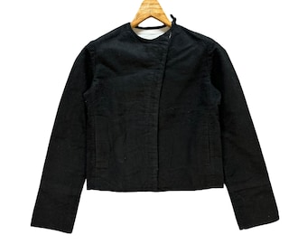 Vintage asymmetrische cropped jas TSUMORI CHISATO - avant-garde maat 2