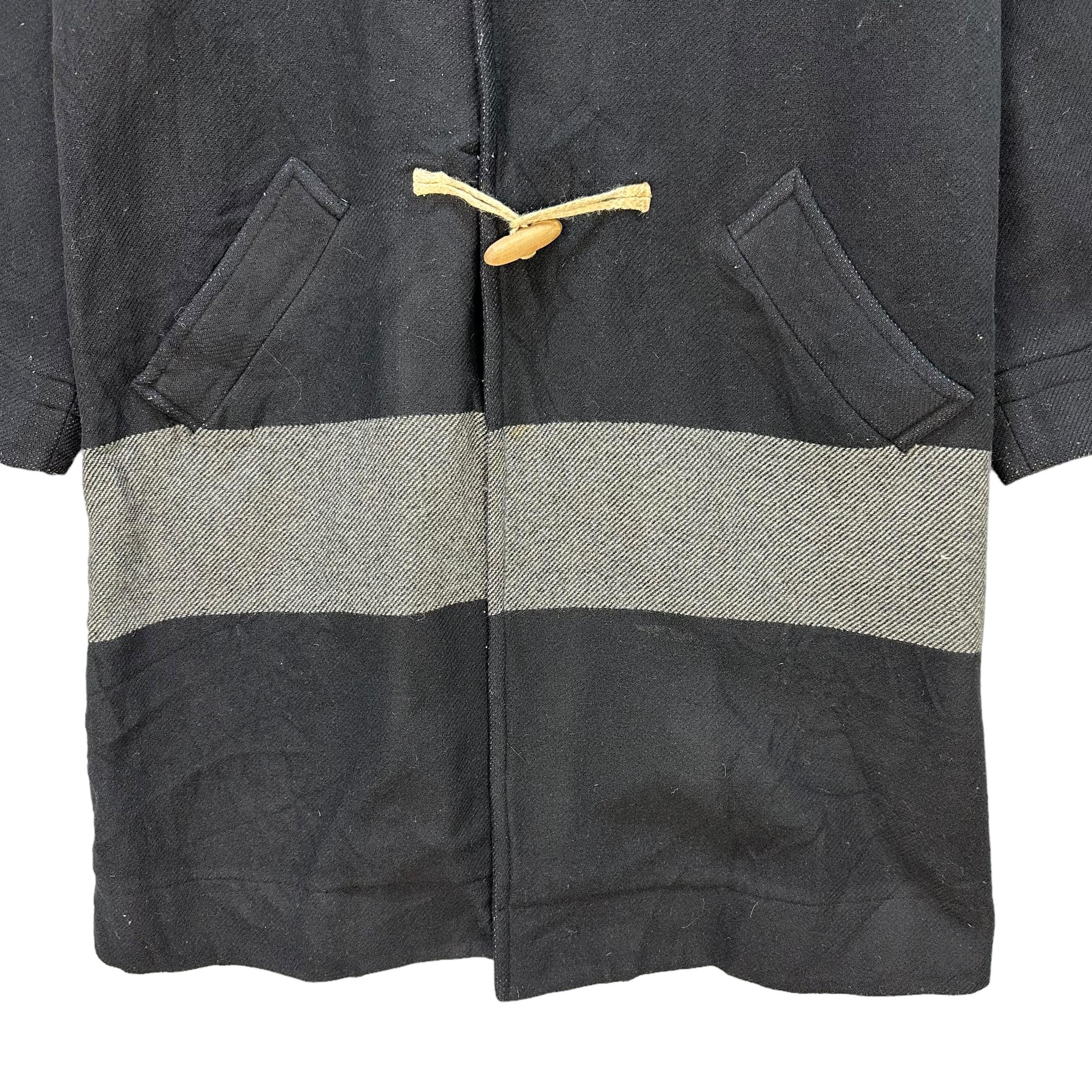 【HAI SPORTING GEAR】ビンテージ　ダッフルコート【M】ロング　毛 ヴィンテージ イッセイミヤケ HAI SPORTING GEAR 日本製 ウール