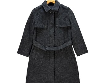 Vintage Margaret Howell Made in Japan Double Breasted Wool Coat