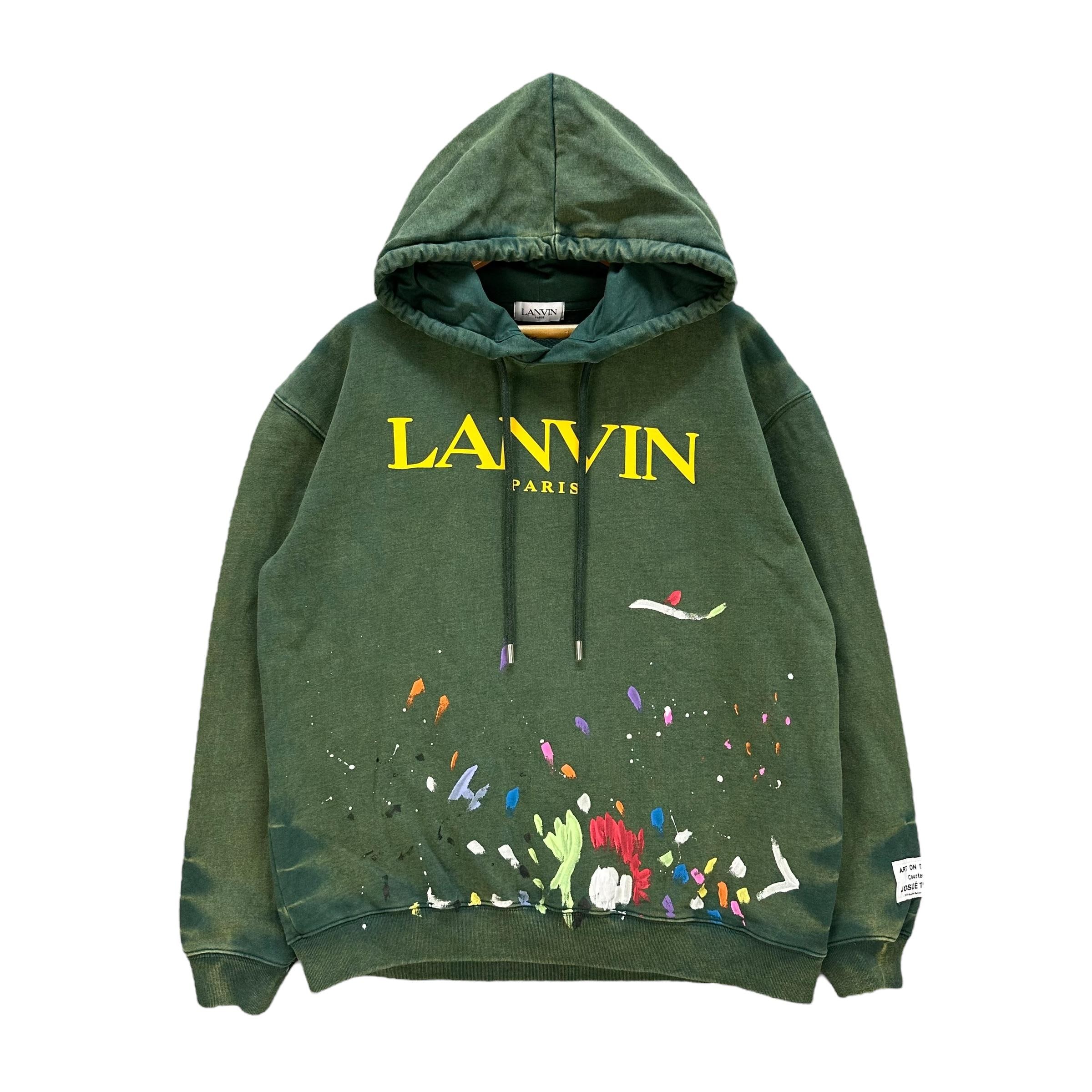 LANVIN X GALLERY DEPT. Big Logo Art on Display Courtesy of