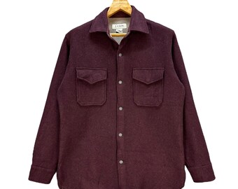 ヴィンテージ J.Crew ウールフランネル スナップジャケット - メンズサイズ S