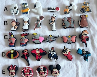 Zawieszki do butów w kształcie postaci