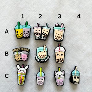 Charms pour chaussures au thé aux perles