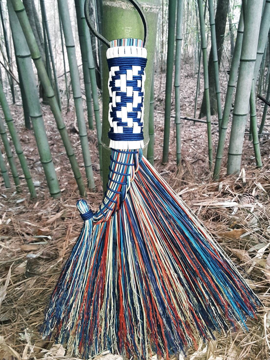 Handmade Rooster Tail Broom handmade broom rustic Etsy