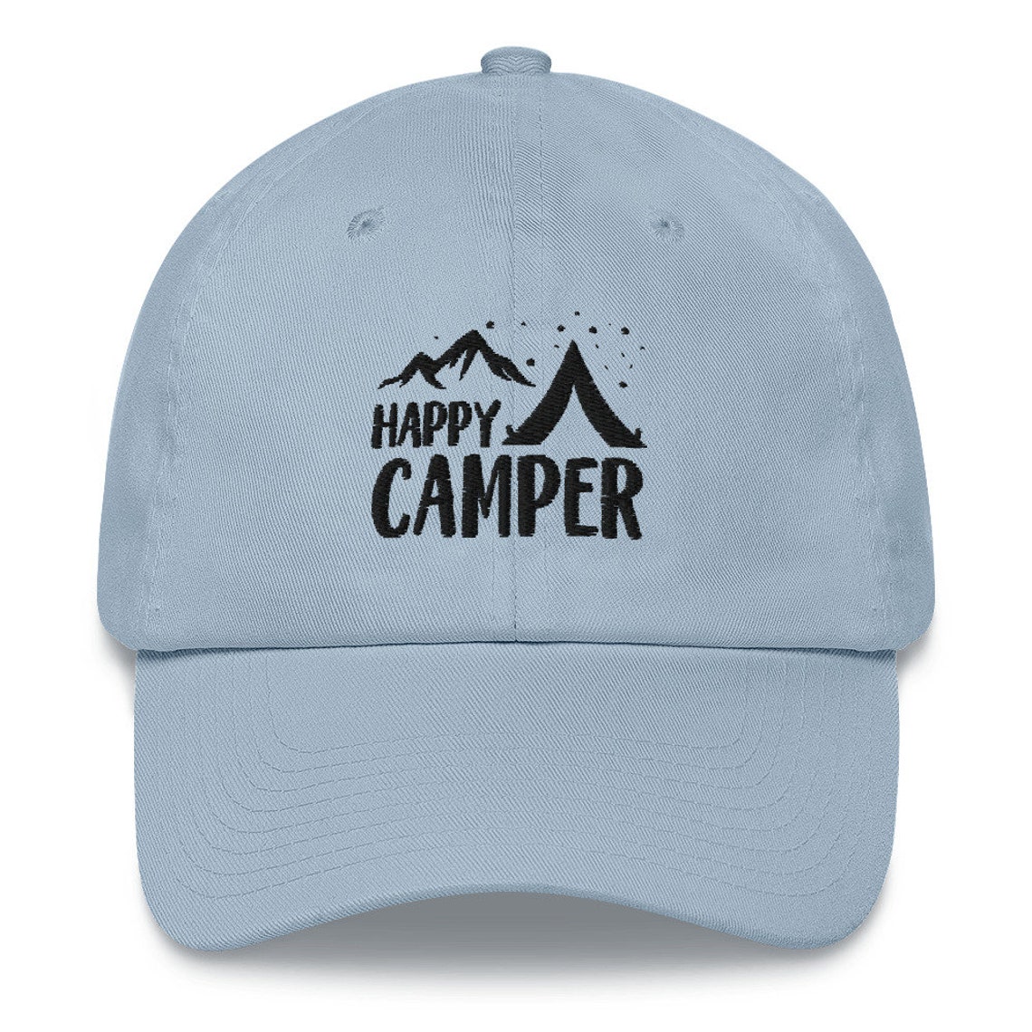 Happy Camper Classic Baseball Cap Women's Camp Hat Etsy