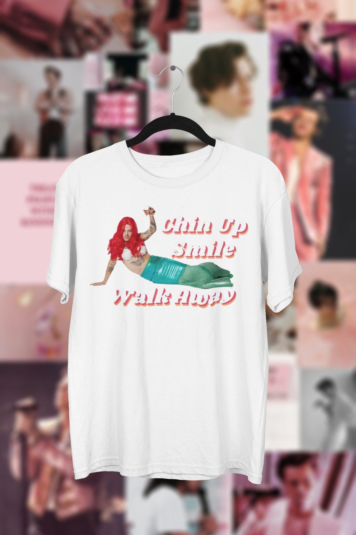 harry styles little mermaid t shirt