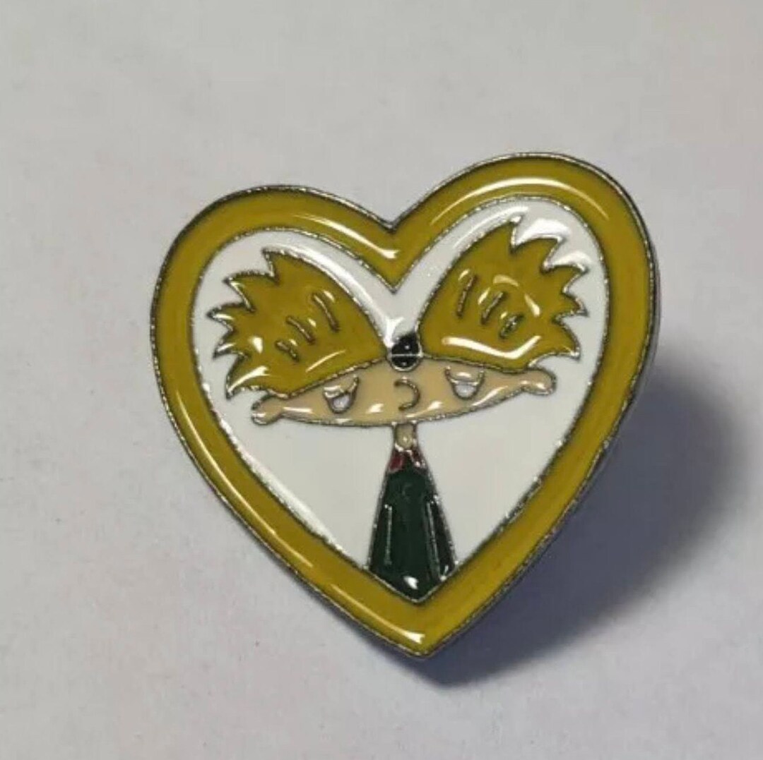 Hey Arnold Angelica Cartoon Enamel Lapel Metal Pin - Etsy UK