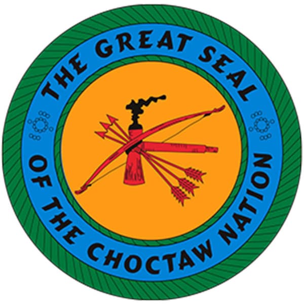 The Great Seal of the Choctaw Nation Self-adhesive Decal (Native American Pride)