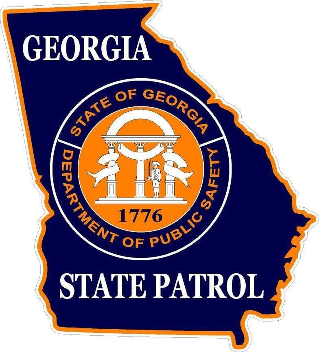State Patrol Decal (size in Height) Etsy