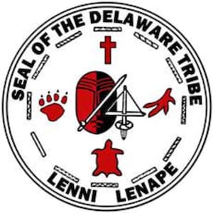 Das Siegel des Stammes Lenni und Lenape Delaware