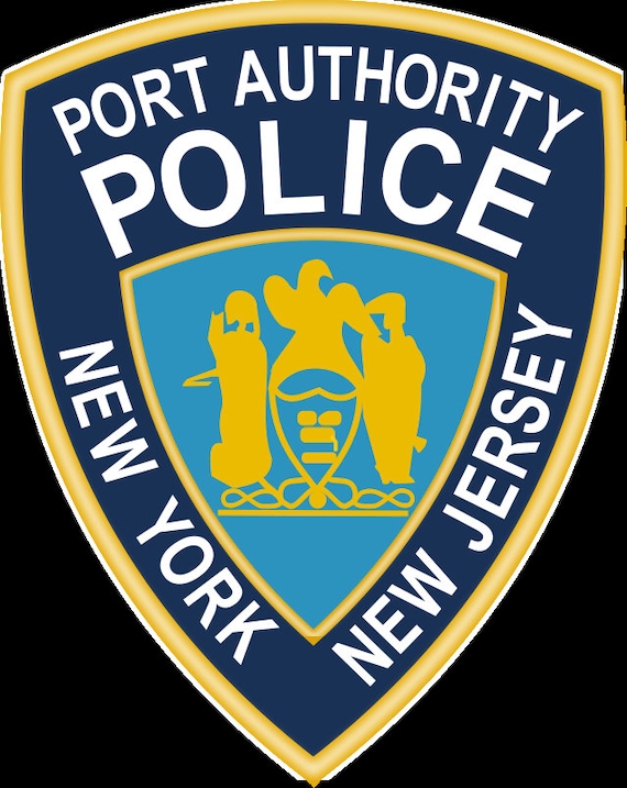Port Authority N.Y. & N.J. Police バッジ New York & New Jersey Port Authority Police Dept. Decal (contour