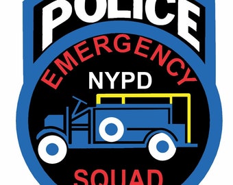 New York City Police Dept. ESU SEACATS Self-Adhesive Decal (Contour Cut)