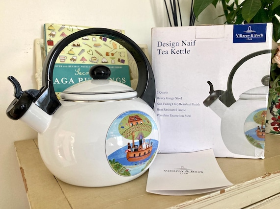 Villeroy & Boch Design Naif Tea Kettle – Noah's Ark, 2.4L Enamel