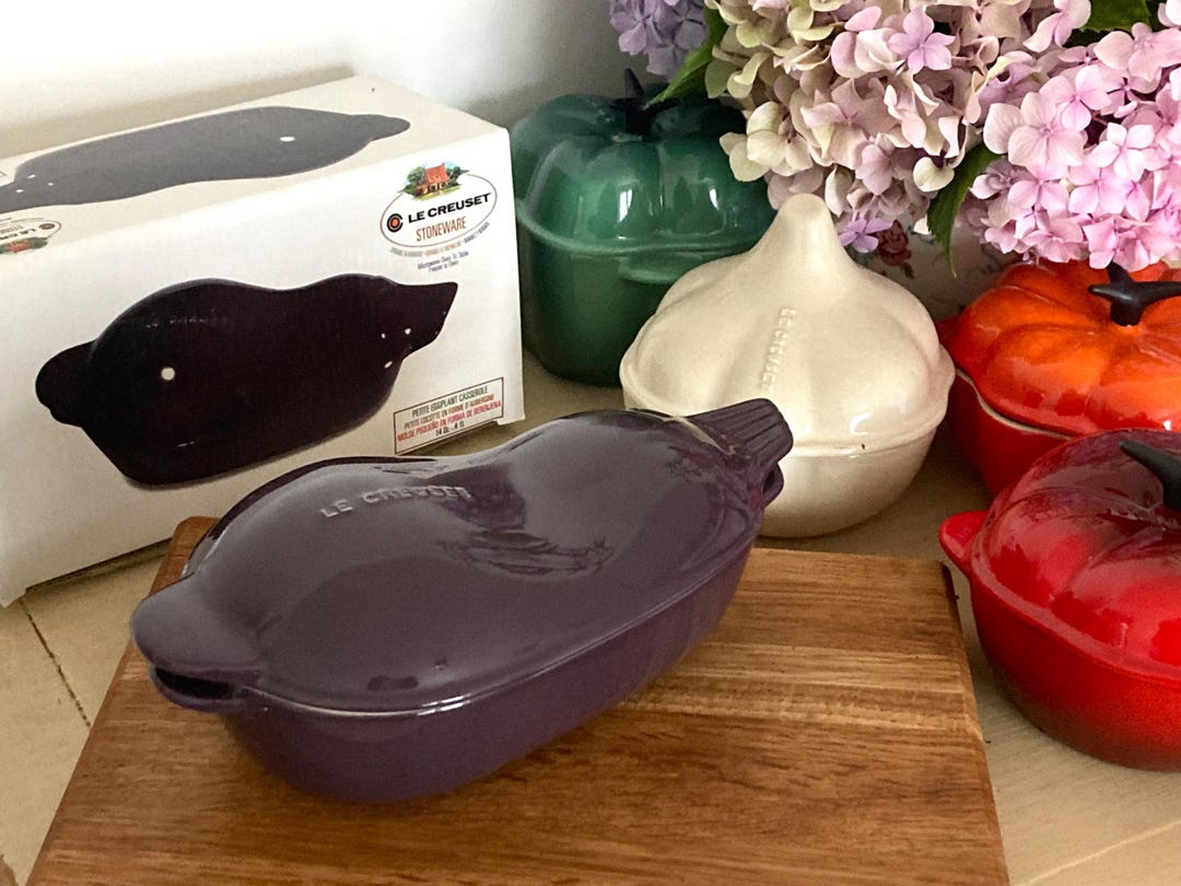 クルーゼ（Le Creuset）ストーンウェア製　ミニオーベルジン　なす型　２個 il_1080xN.7062326593_ctub.jpg