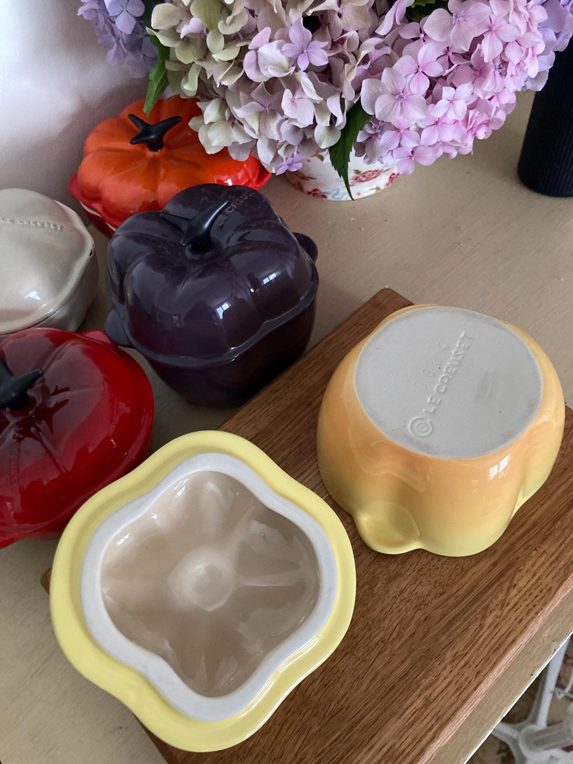 Le Creuset Yellow Bell Pepper Mini Cocotte: Collectible French