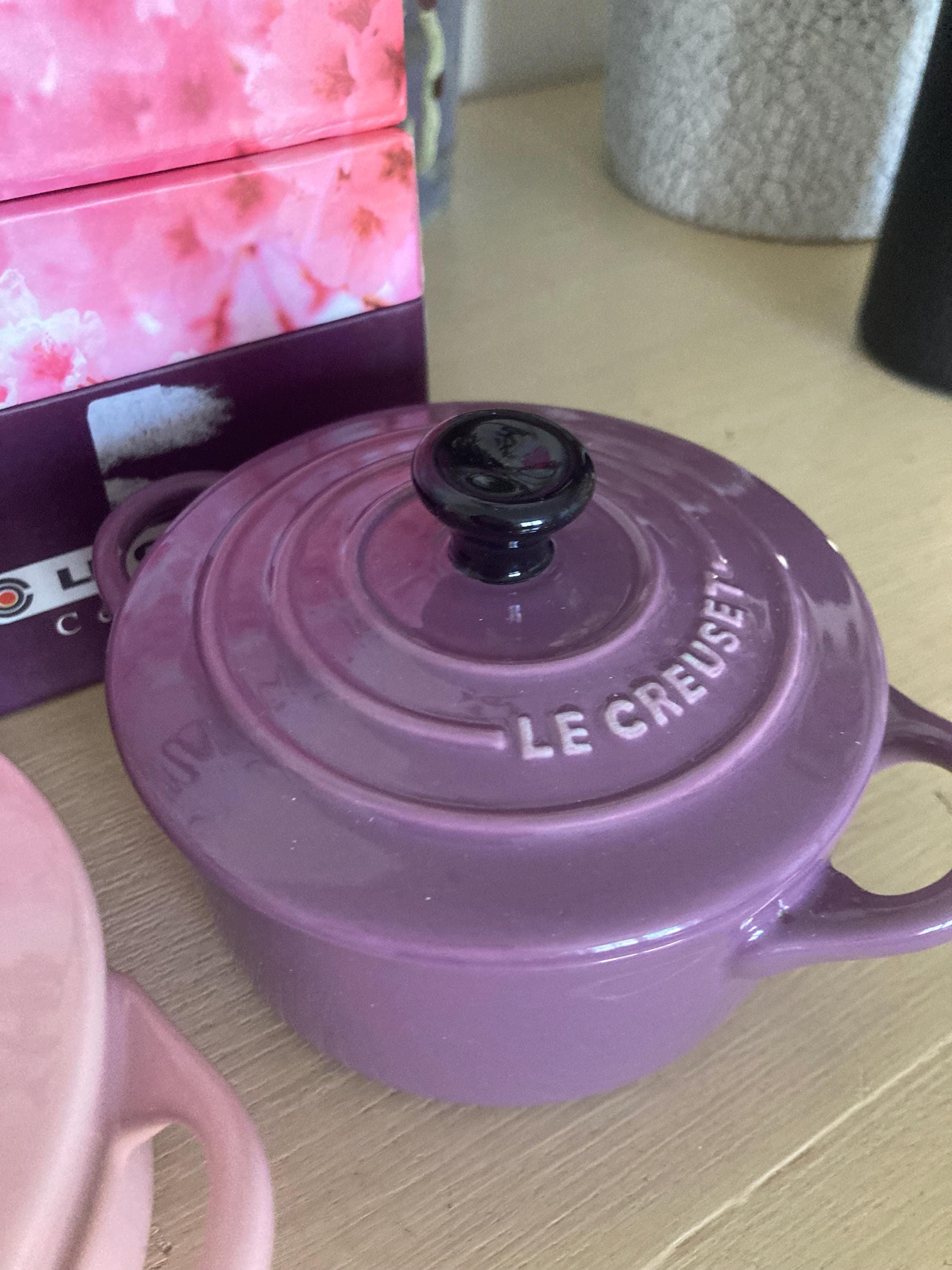 Le Creuset Glamour Mini Cocottes: Cassis, Lavender & Rose