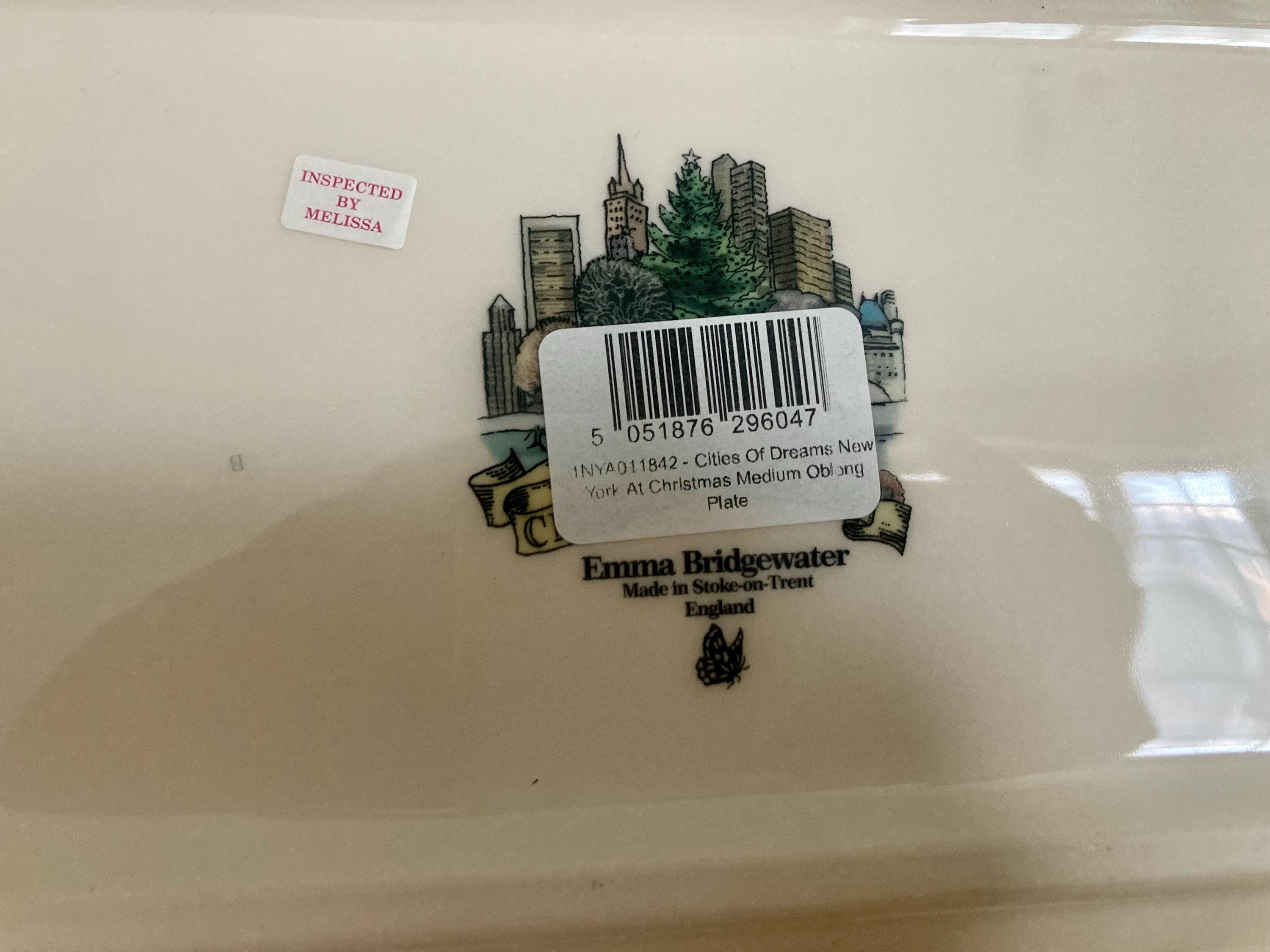 一級品】Emma Bridgewater ブルーデイジー 長方形 プレート Emma