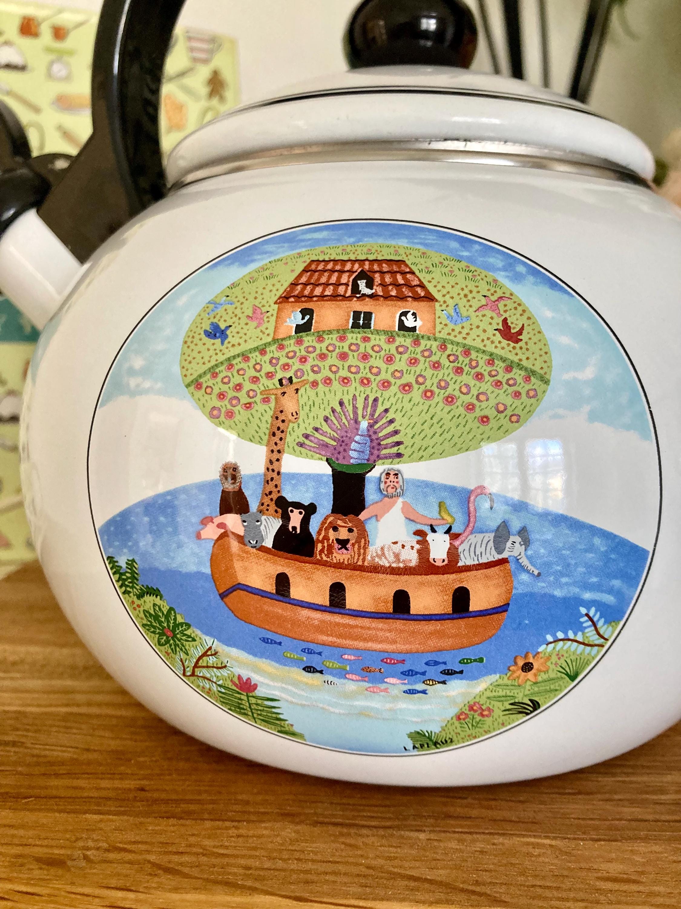 Villeroy & Boch Design Naif Tea Kettle – Noah's Ark, 2.4L Enamel