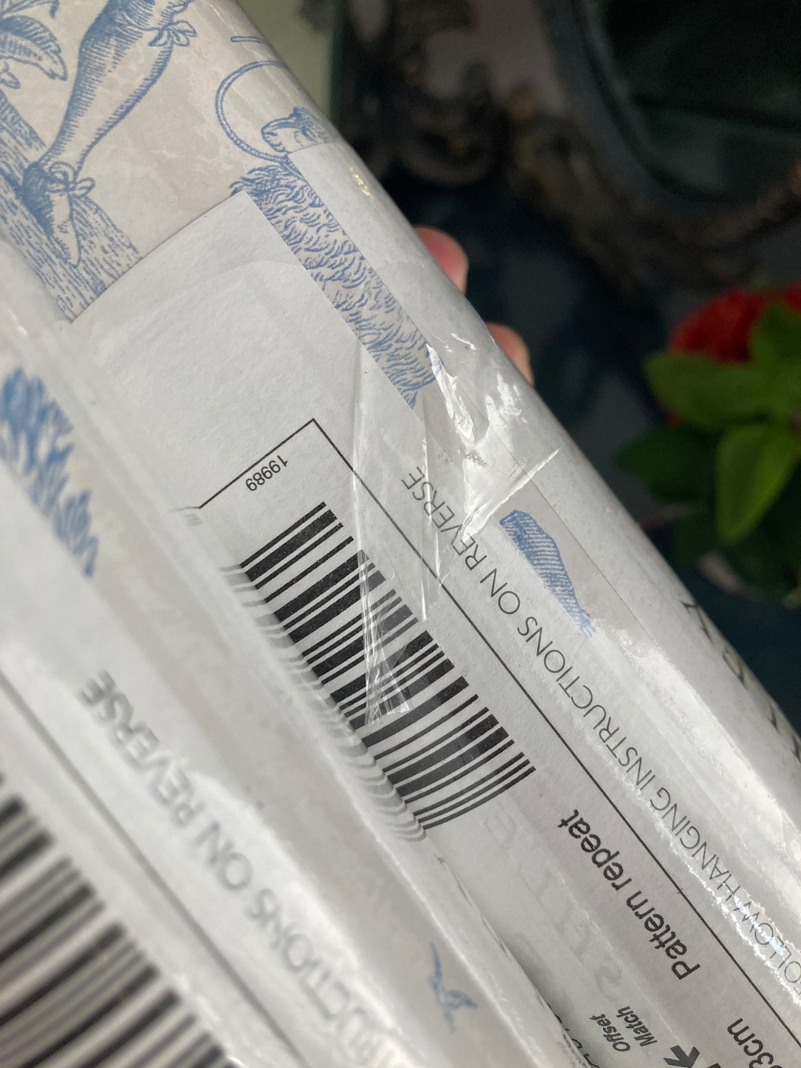 Laura Ashley Wallpaper toile Delphinium Circa Etsy