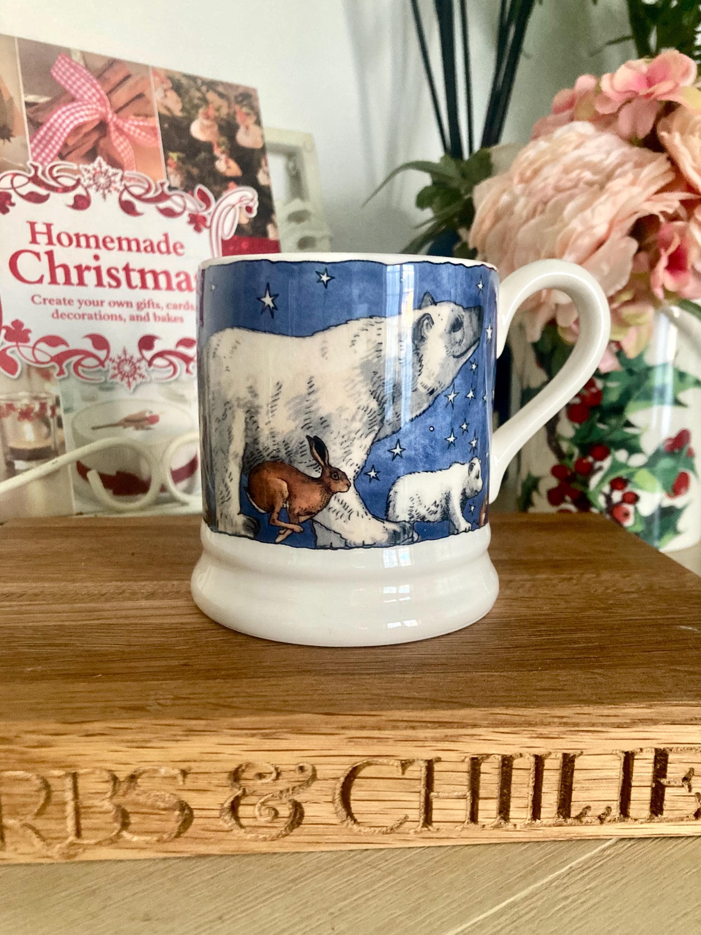 Rare Emma Bridgewater Winter Animals at Night Mug • Polar Bear