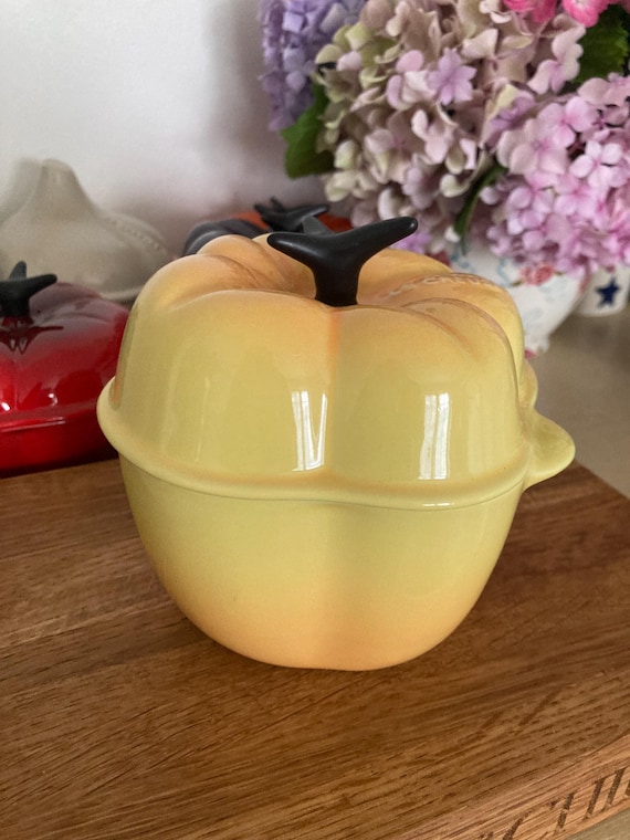 Le Creuset Yellow Bell Pepper Mini Cocotte: Collectible French