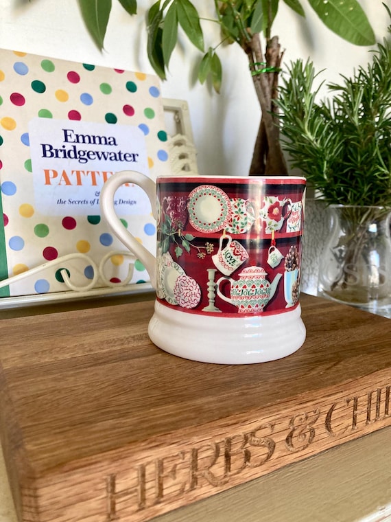 emma bridgewater christmas dresser Mug | Half Pint | Rare Sold Out accessories