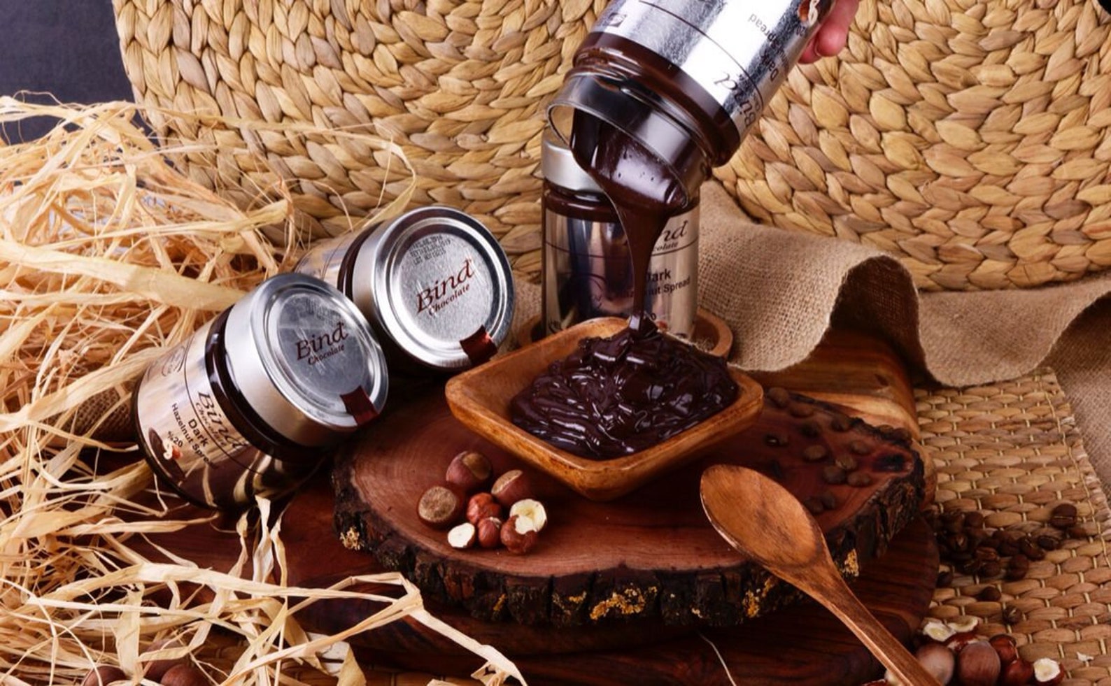Bind Chocolate Dark Chocolate Spread No Palm oil Hazelnut Etsy