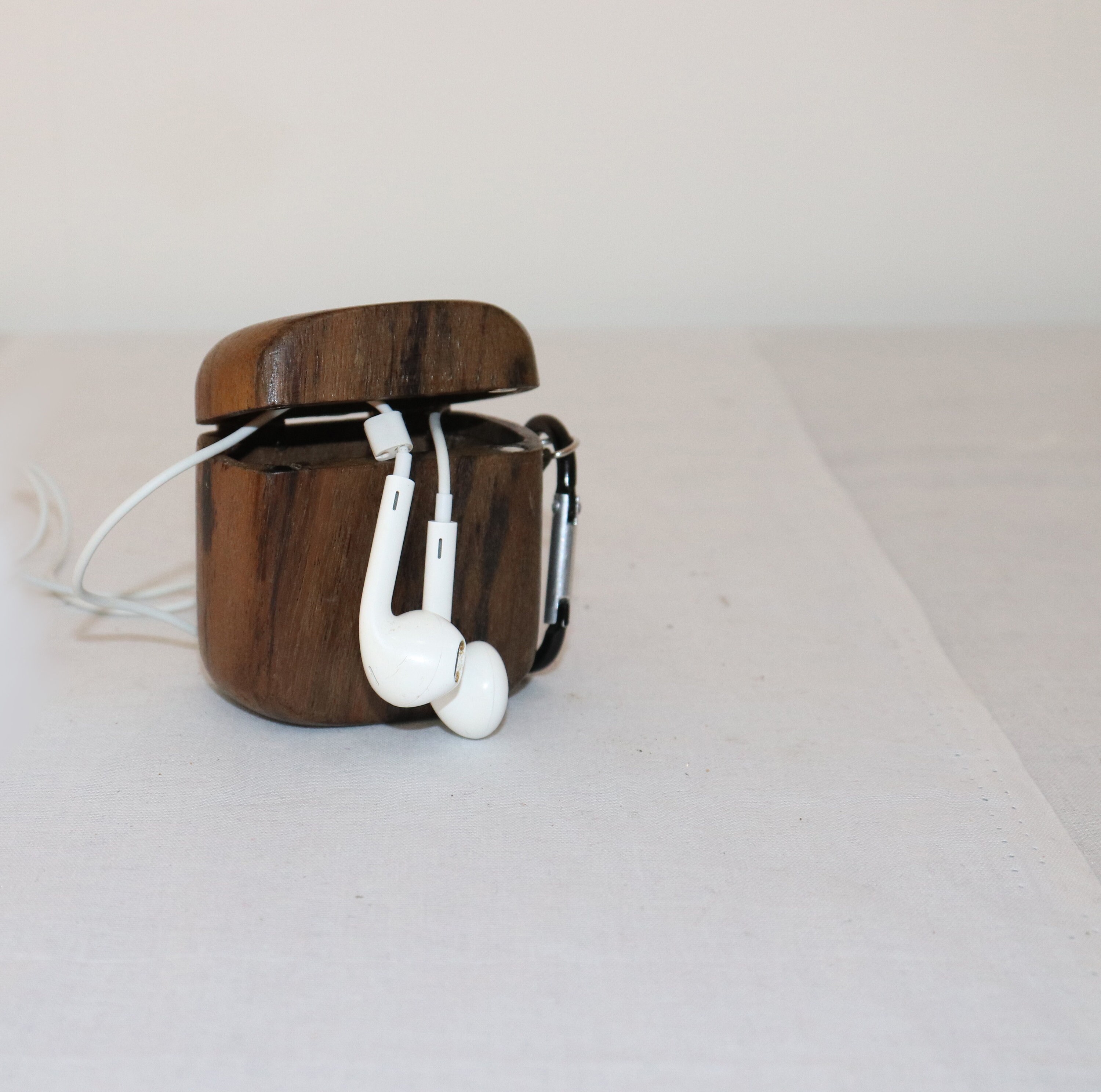 Apple Handsfree With Simply & Normal Style Wood Case. Etsy