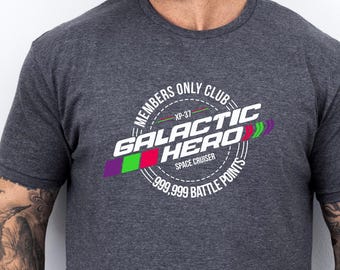 Galactic Hero T-shirt: Space Ranger Tee, Gift For Fans
