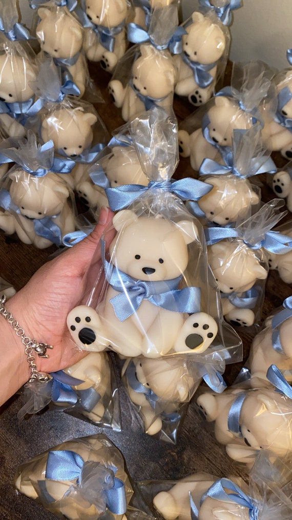 Large Teddy Bear Candle, Baby Shower Favor , Scented Bear Candle, Gender  Reveal Bear Gift, Soy Wax Candl, Centerpiece Topper Bear Candle 