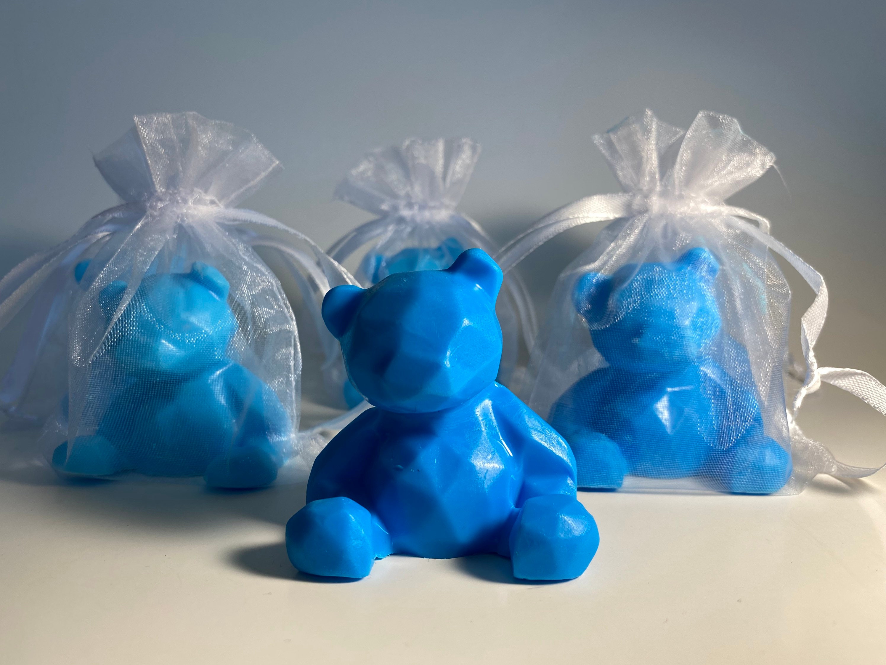 Bear Baby Soap 3D Customizable Teddy Bear Soapbaby Shower Etsy UK