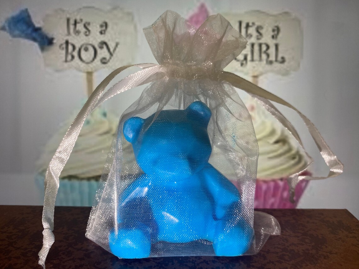Soap for babies Teddy Bear SoapBaby Shower FavorsGender Etsy