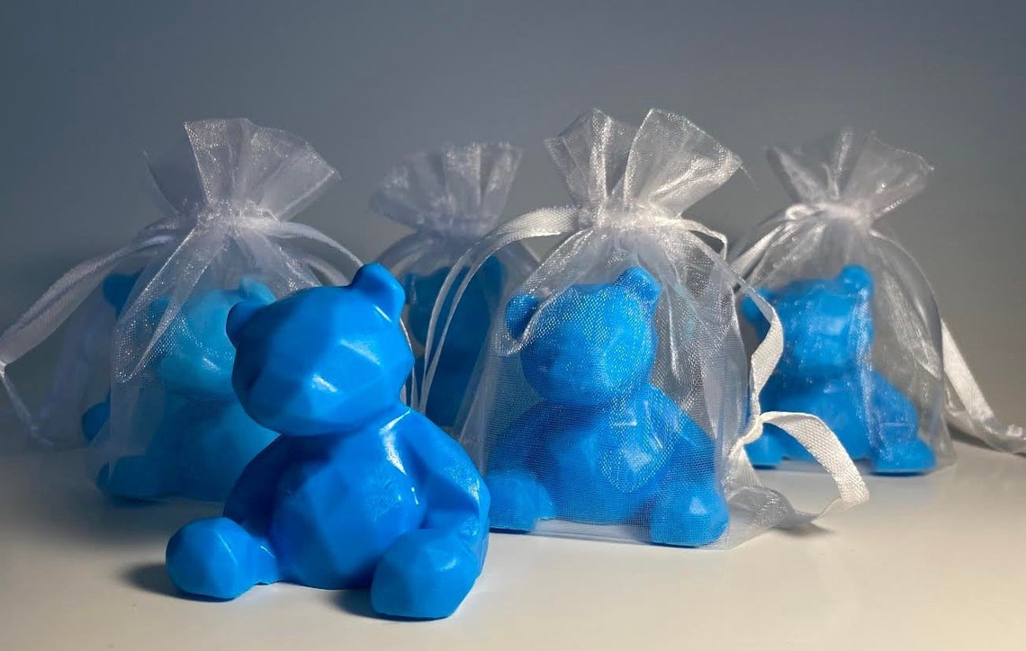 Soap for babies Teddy Bear SoapBaby Shower FavorsGender Etsy