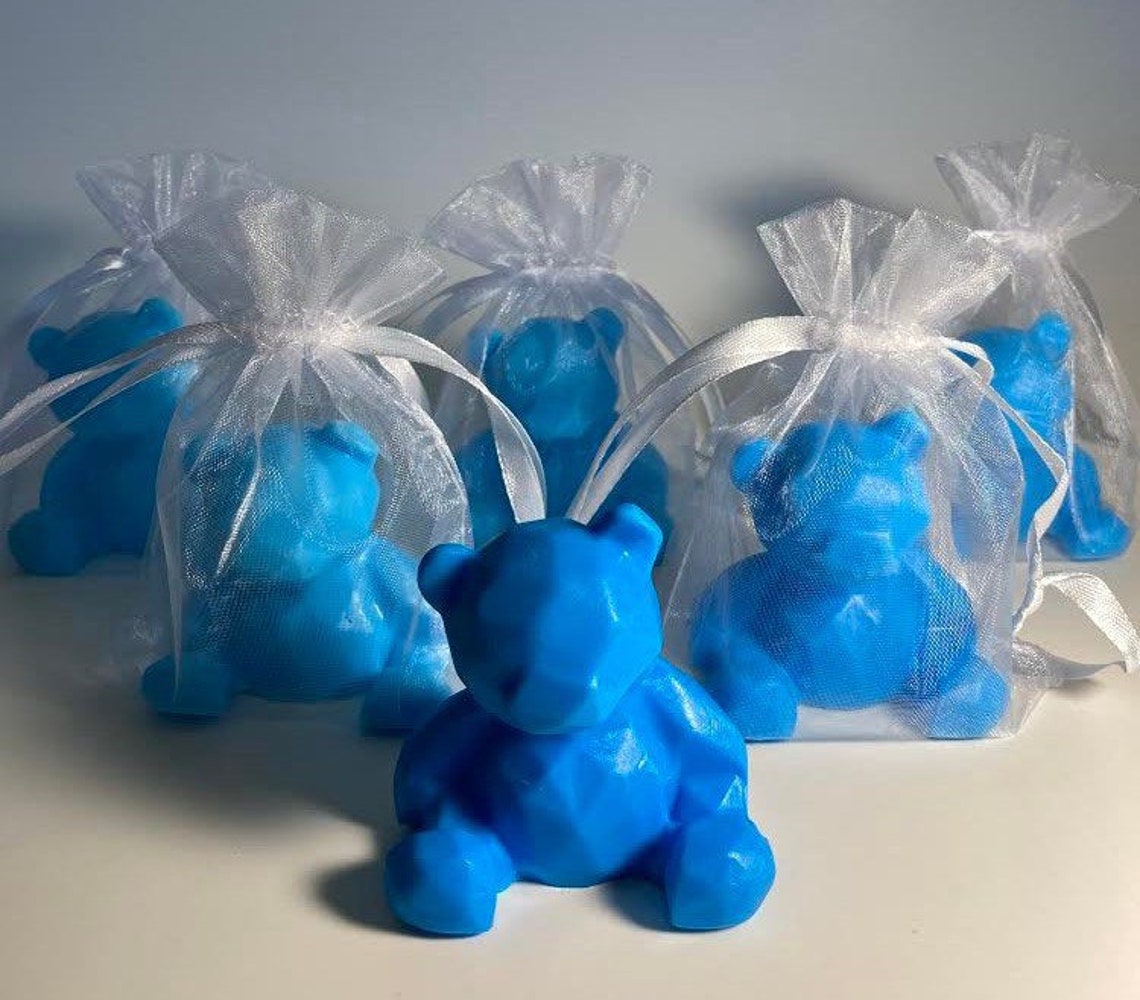 Soap for babies Teddy Bear SoapBaby Shower FavorsGender Etsy